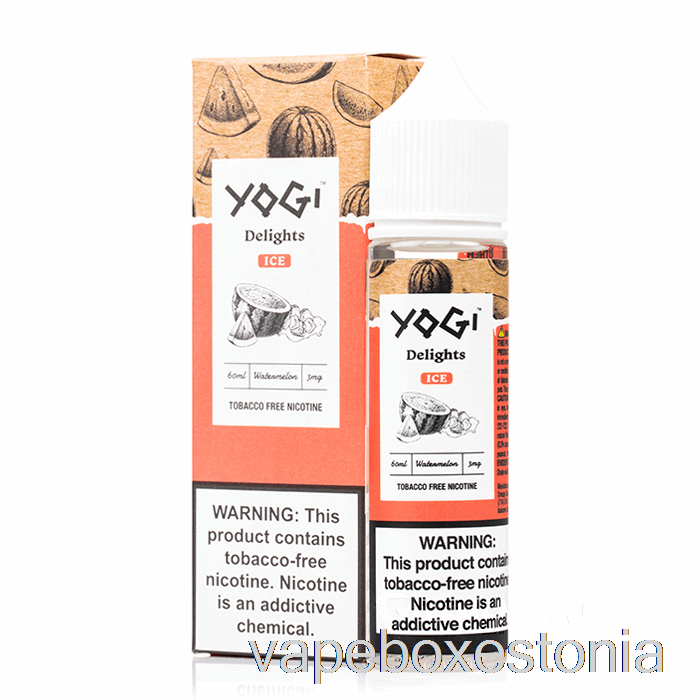 Vape Box Estonia Arbuusijää - Yogi Delights - 60ml 0mg